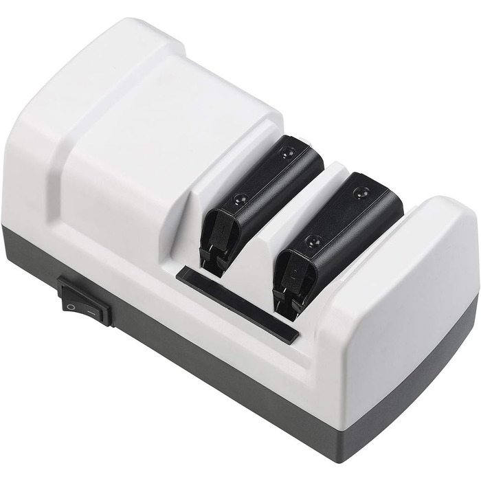 Електричний професійний точило для ножів Rosenstein & Söhne з алмазним диском, грубе та тонке точіння, 60 Вт