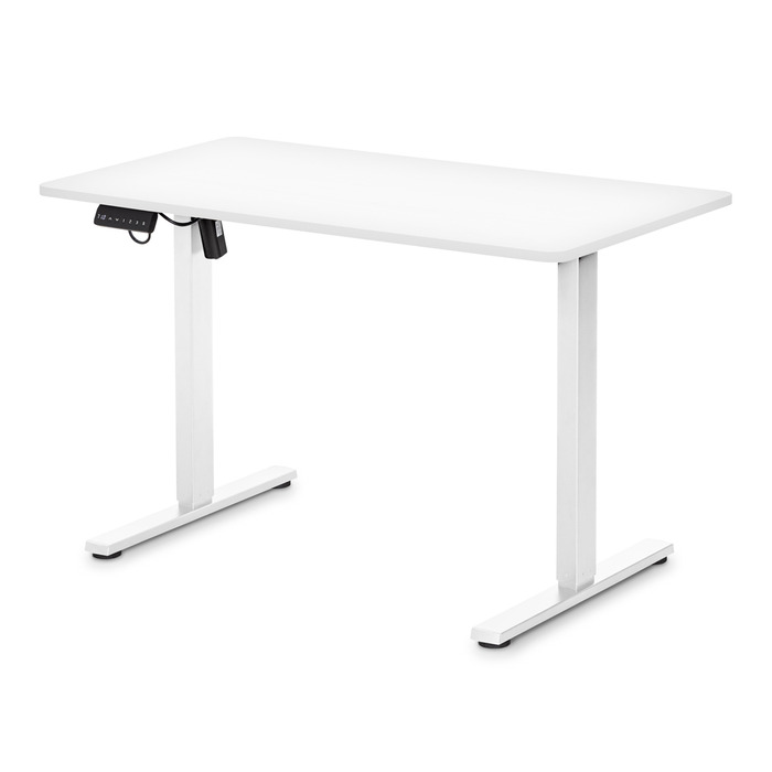 Стіл Mealux PowerDesk Lite White з електрорегулюванням висоти (арт. EVO-201 Lite W/W)