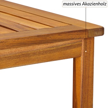 Столик Вашингтон Акацієва Деревина 45x45x45см