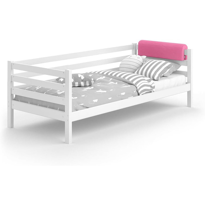 Бортик для ліжечка Bettumrandung, рожевий, 70x20 см - захист для безпечного сну дитини