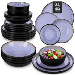 розмір: набір посуду 24 шт.