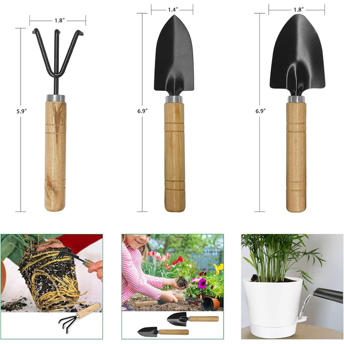 5 шт. пластикові горщики для квітів з системою поливу, 17.8/16.5/15.2/13.9/12.7 см. Самополивні горщики з підставкою, круглі, для дому, балкону, саду, сукулентів, кактусів, зелені (білі)