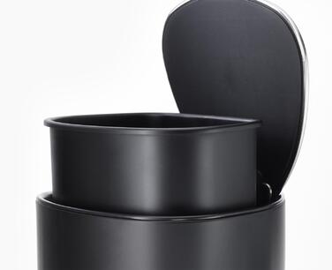 Контейнер для сміття з педаллю Joseph Joseph EasyStore 5 л, 30.8х22.5х22.5 см, чорний (70595), Чорний, 5