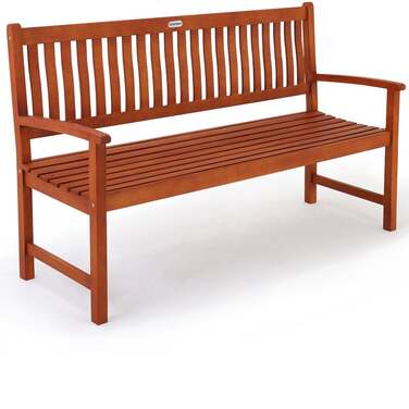 Садова лавка Maxima евкаліптова деревина FSC-сертифікована® 152x55x92см