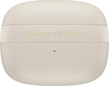 Справжні бездротові навушники Bowers & Wilkins Pi8, ANC, Bluetooth, AptX, зарядний чохол - антрацитовий/білий