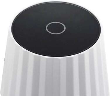 LED-лампа Lindby на акумуляторі з датчиком дотику, бездротова, портативна, для дому та саду, IP54, білий матовий