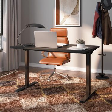 Регульований стіл Sanodesk 160x80 см, білий + ahron, електричний, ергономічний, з подвійним мотором