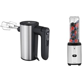 Ручний міксер WMF Kult X Edition: потужний, з 5 швидкостями та турбо-функцією, Cromargan матовий чорний