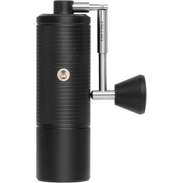 Кавомолка ручна TIMEMORE Chestnut Ganzmetall C5 Pro, чорна: керамічний жолоб, 25г, сталь