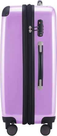 Набір валіз Hauptstadtkoffer Alex (S+M+L) - 3 валізи: 55 см, 65 см, 75 см, ABS+PC, TSA, фіолетовий