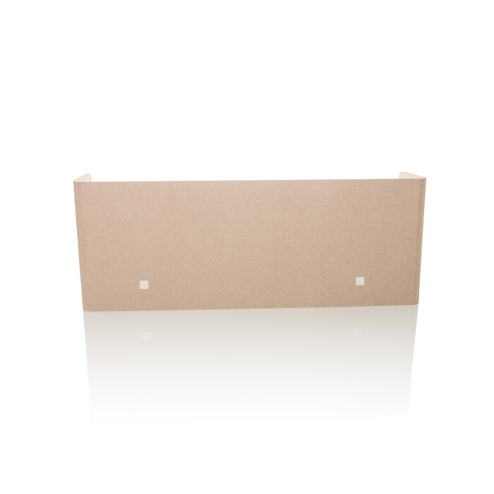 Акустична перегородка для офісу FLEXMIUT U 160x40x60 PET бежева hjh OFFICE