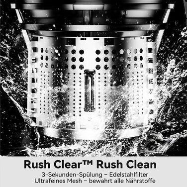 LINKChef Швидковичавник Slow Juicer: холодний віджим, для овочів та фруктів, легко миється, BPA Free, 200W (зелений)