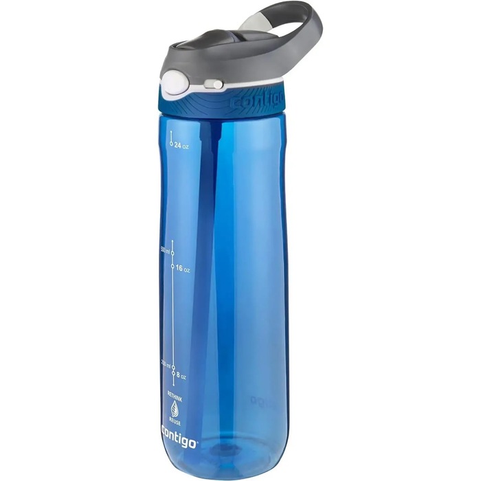 Спортивна пляшка Contigo Ashland 0.72 л, Monaco Blue (2191379), Monaco Blue, 720