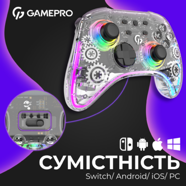 Бездротовий геймпад GamePro GPX13T