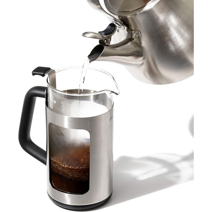 OXO French Press з нержавіючої сталі - 900 мл, кавомашина