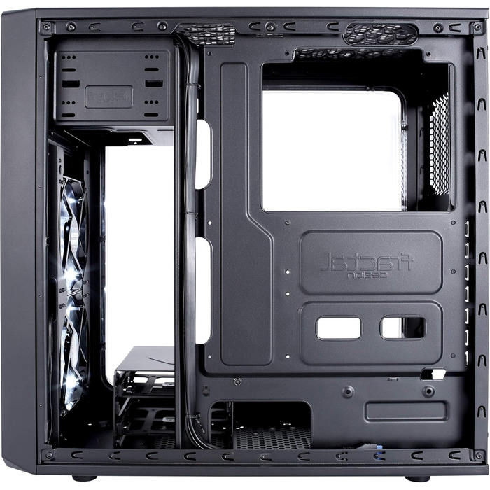 Корпус Fractal Design Focus G Black Window для ігрового ПК, Midi Tower з боковим вікном, чорний