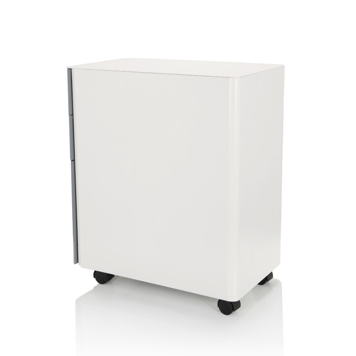 Модельний рол-контейнер COLOR I (білий / сірий метал) від hjh OFFICE