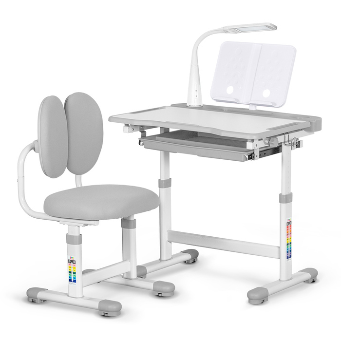 Комплект меблів Evo-Kids (стіл+стілець+полиця+лампа) BD-20 G