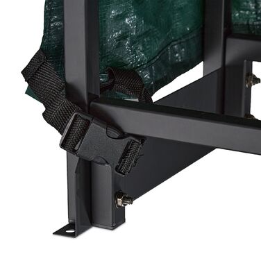 Поличка для дров Relaxdays з кришкою