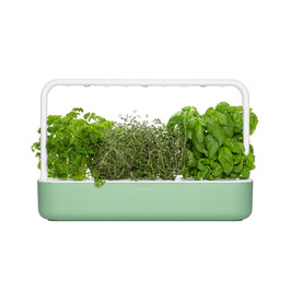Click and Grow Indoor Garten: Розумний сад для вирощування зелені вдома з LED, 9 капсул (Зелений)