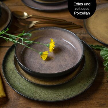 Набір обідніх тарілок на 6, 18 штук, Gourmet Moritz & Moritz