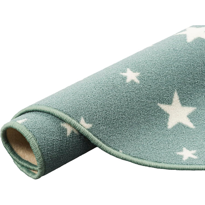 Дитячий ігровий килимок Snapstyle Stars Mint Green Round, 7 розмірів (100 см)