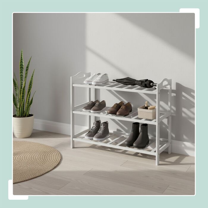 Стелаж для взуття Relaxdays з бамбука