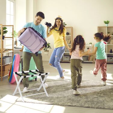 Підставка для валізи клапана, дерево Relaxdays