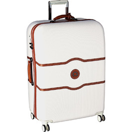 Перевірений багаж Delsey Paris Chatelet у твердій упаковці з обертовими барабанами-великий 28-дюймовий, з гальмом шампанське-білий