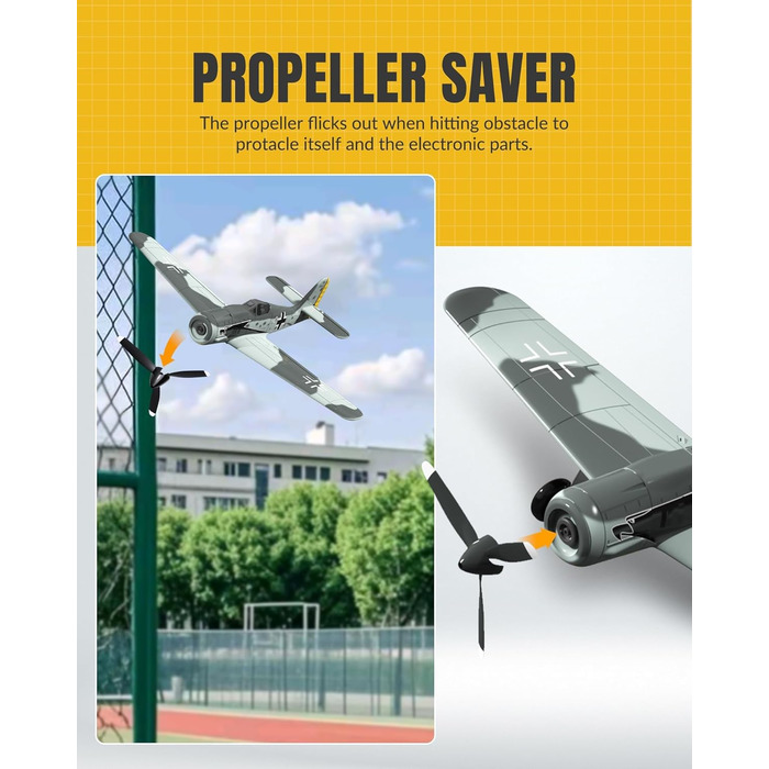 Літак на радіокеруванні VolantexRC 761-5 P-51 Mustang RTF (Готовий до польоту) з Xpilot стабілізацією, для початківців, 4-канальний