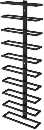 Металева полиця для вина Lenmar LOFT, 90 x 28 x 10 см, 10 місць, для пляшок, стелаж для вин, полиця для пляшок, кellerregal, міцна, для зберігання вина