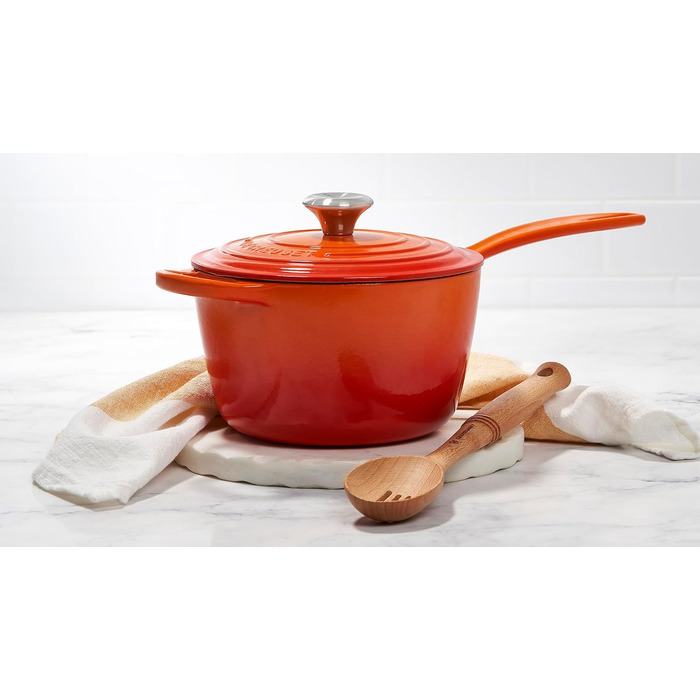 Каструля з нержавіючої сталі Le Creuset Signature, 18 см, 1.8 л, для всіх типів плит (включно з індукцією), 18 см, сірий, 21181180902430