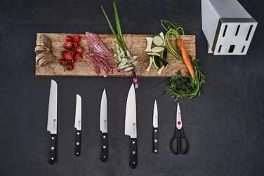 Набір ножів ZWILLING 7 предметів з автозаточкою, з нержавіючої сталі, з ергономічними ручками, Made in Germany