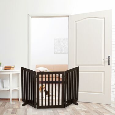 Захисний бар'єр Relaxdays коричневого кольору, 70 см