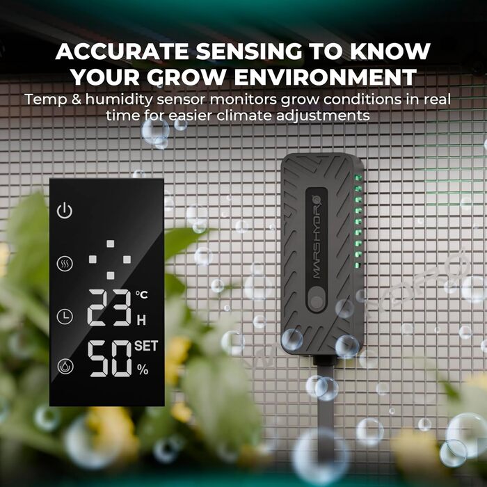 Увлажнитель воздуха MARS HYDRO New Plant 6L с регулировкой влажности, таймером, ультразвуком, для теплицы, гроубокса, indoor выращивания