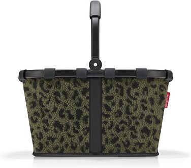 Сумка-шопер Reisenthel Carry Bag Teddy Leo Olive – містка та водонепроникна, з внутрішньою кишенею