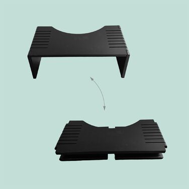 Складаний табурет для туалету Relaxdays з бамбука