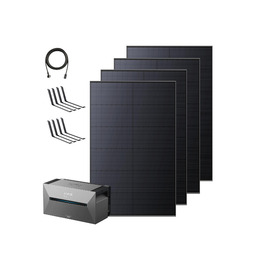 Anker SOLIX E1600 Pro Power Station з сонячними панелями (1600 Wh, 4x445W) + кріплення для балкону