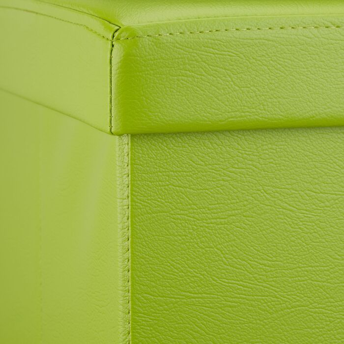 Relaxdays Складний табурет з штучної шкіри