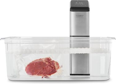 CASO SV400 Sous Vide Stick - Тест-переможець, для контейнерів до 20л, IPX7, компактний дизайн