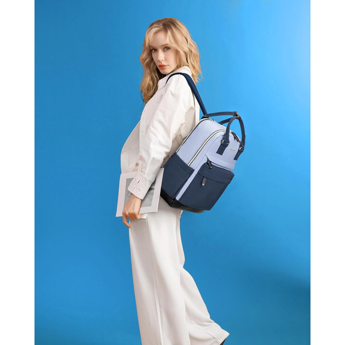 LOVEVOOK Рюкзак для жінок, рюкзак для ноутбука, рюкзак-рюкзак для подорожей, водонепроникний, сумка для роботи, рюкзак для жінок, велика шкільна сумка для підлітків, елегантний для школи, університету, подорожей, роботи, офісу, бежевий, хакі (15,6 дюймів,