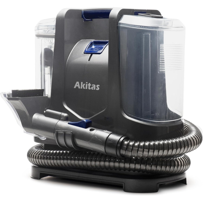 Акіта X6 - мийкий пилосос для килимів та м'яких меблів, видалення плям, 400W, сірий