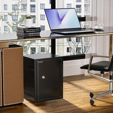Safe Tresor WASJOYE: Сейф для дому та офісу з ключем, 49L, 45x35x31 см