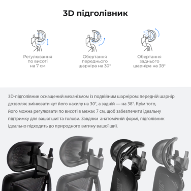 Крісло ігрове Anda Seat X-Air Mega Size XL Mesh Space Black