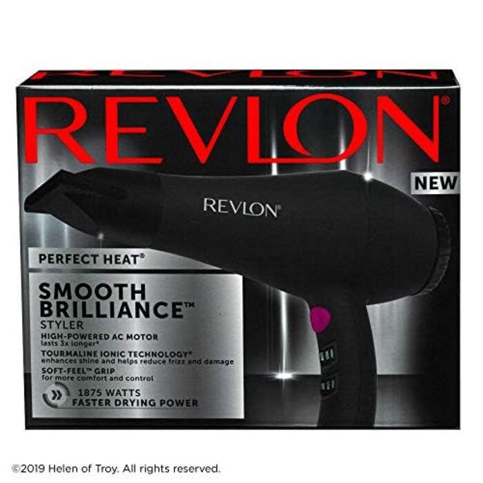 Фен Revlon Perfect Heat 2000W Smooth Brilliance AC-Motor RVDR5251 - професійний фен з AC-мотором