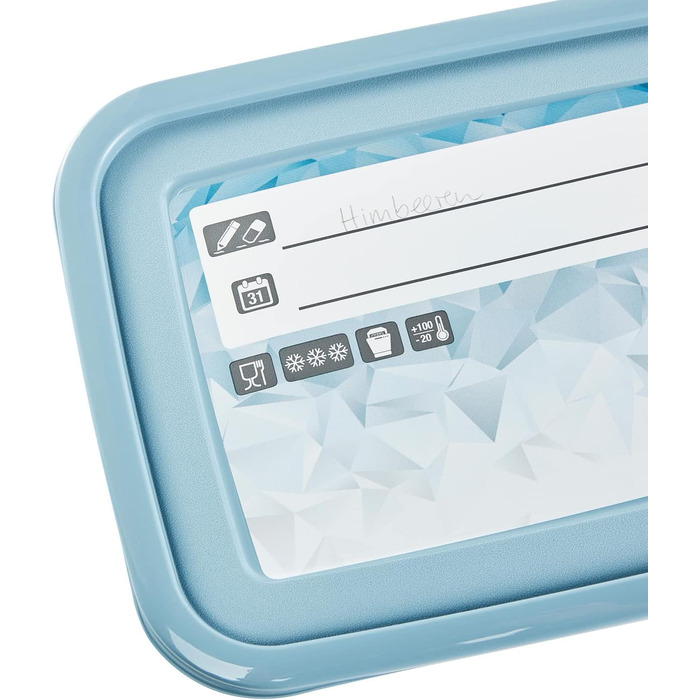 Набір контейнерів для заморожування keeeper, 5 шт. , що перезаписуються, 15,5x10,5x6 см, Mia Magic Ice, Nordic Blue, 3x1,25 л (упаковка 2), одинарний