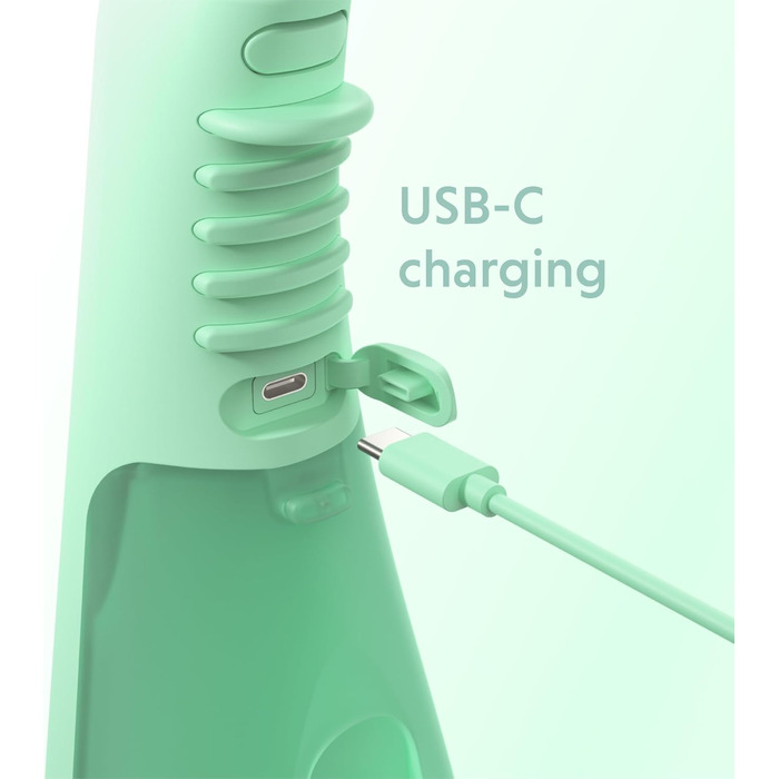 Іригатор Ordo Munddusche: бездротовий, 3 режими, портативний, перезаряджається, IPX7, рекомендований стоматологами (м'ятний)