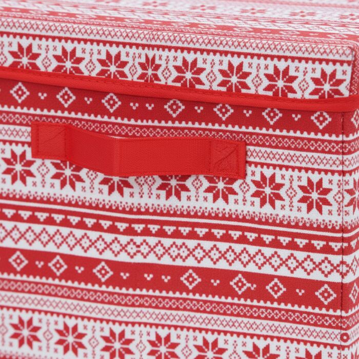 Набір з 3 коробок для зберігання новорічних кулічок Relaxdays