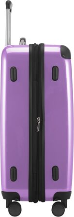 Набір валіз Hauptstadtkoffer Alex (S+M+L) - 3 валізи: 55 см, 65 см, 75 см, ABS+PC, TSA, фіолетовий