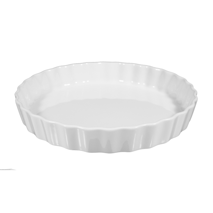 Форма для випічки кругла 25 см біла Lukullus Seltmann